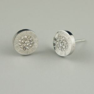 Crystal stud earrings