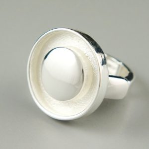Helio silver ring
