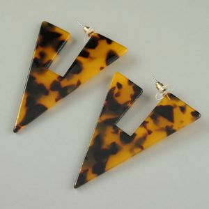 Animal print earrings