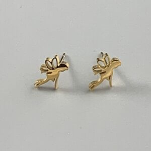 Gold fairy earrings