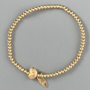Tiffany gold heart bracelet