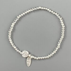 Orla silver charm bracelet